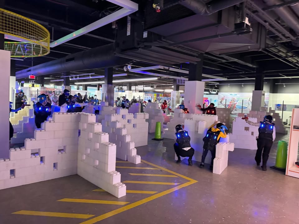 Blaster Shot Vests at Power Up Arena 